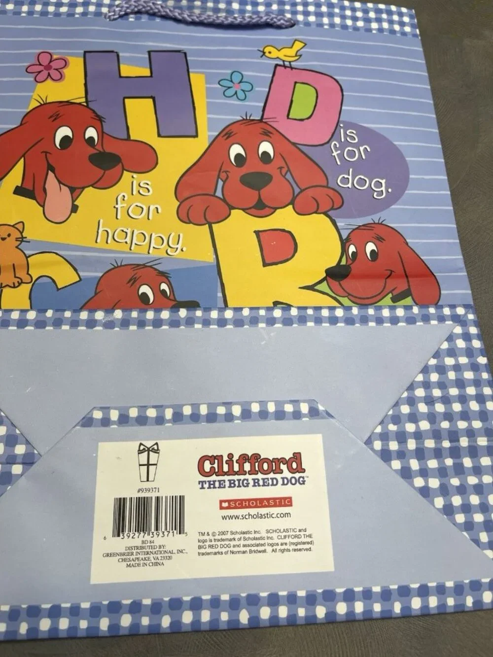 VTG 2007, 08, Clifford the Big Red‎ Dog, Hello Kitty PBS, Sanrio Rare collector